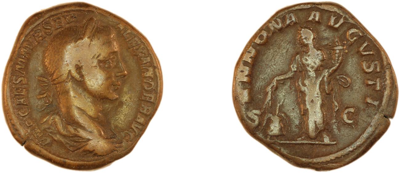 RIC IV Severus Alexander 548, аверс, bm