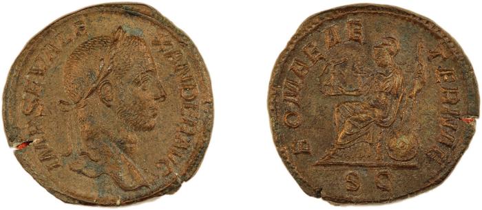 RIC IV Severus Alexander 602, реверс, Британский музей