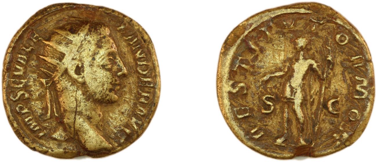 RIC IV Severus Alexander 601, аверс, Британский музей