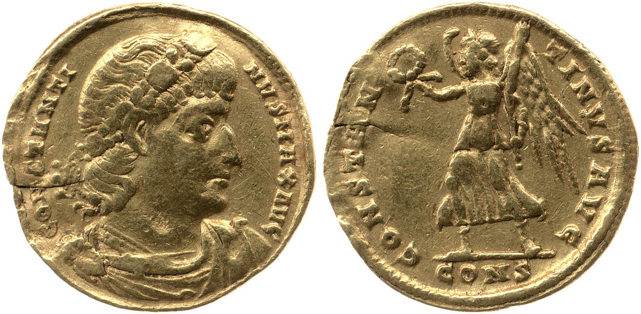 RIC VII Constantinople 90, аверс, bm