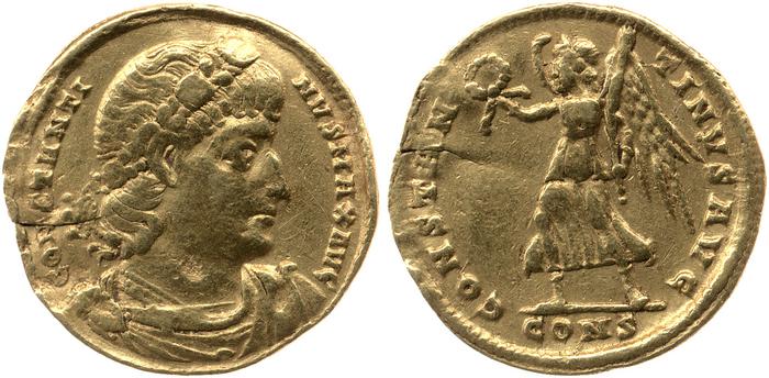 RIC VII Constantinople 90, реверс, bm