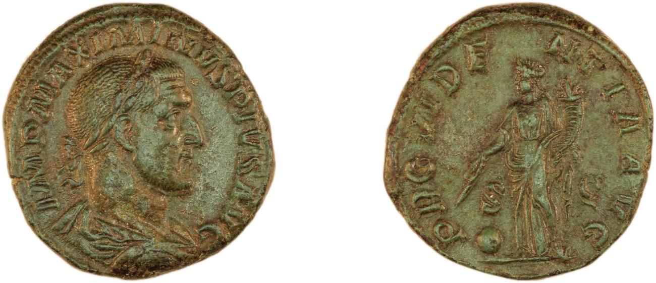 RIC IV Maximinus Thrax 61, аверс, bm