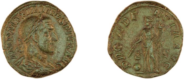 RIC IV Maximinus Thrax 61, реверс, bm