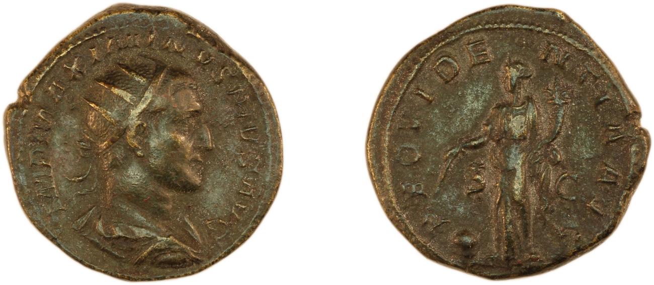 RIC IV Maximinus Thrax 62, аверс, bm