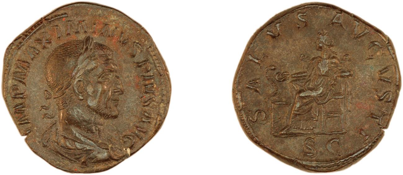 RIC IV Maximinus Thrax 64, аверс, bm