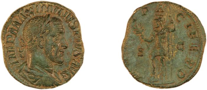 реверс RIC IV Maximinus Thrax 55