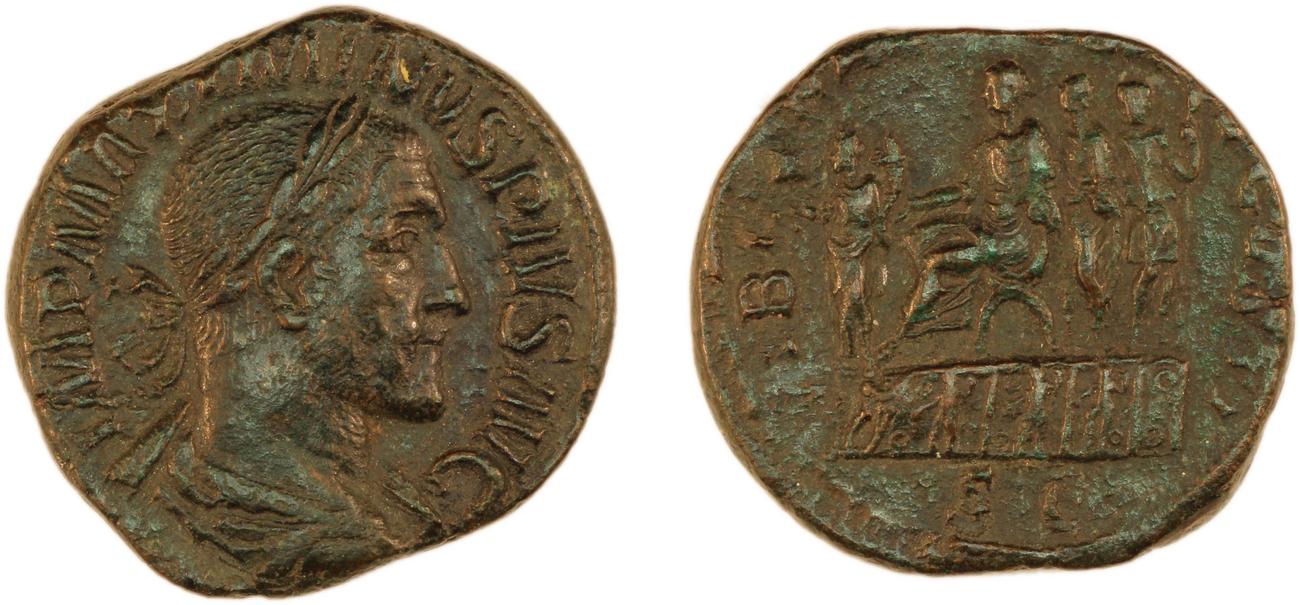 аверс RIC IV Maximinus Thrax 52