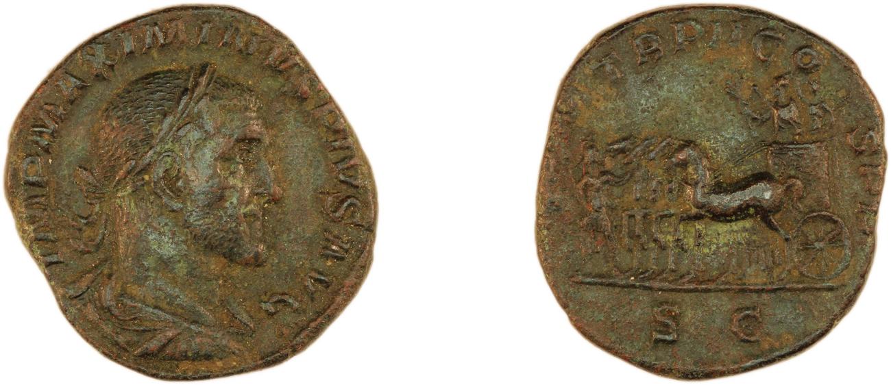 аверс RIC IV Maximinus Thrax 28