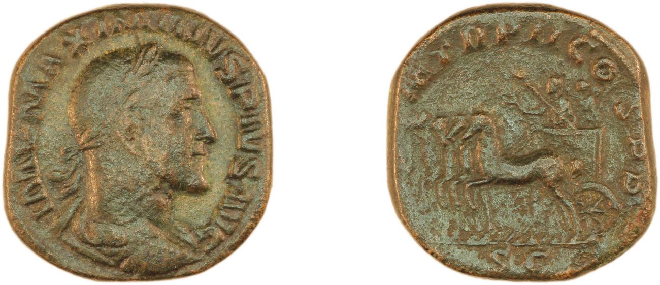 RIC IV Maximinus Thrax 27, аверс, bm