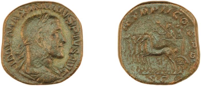RIC IV Maximinus Thrax 27, реверс, bm