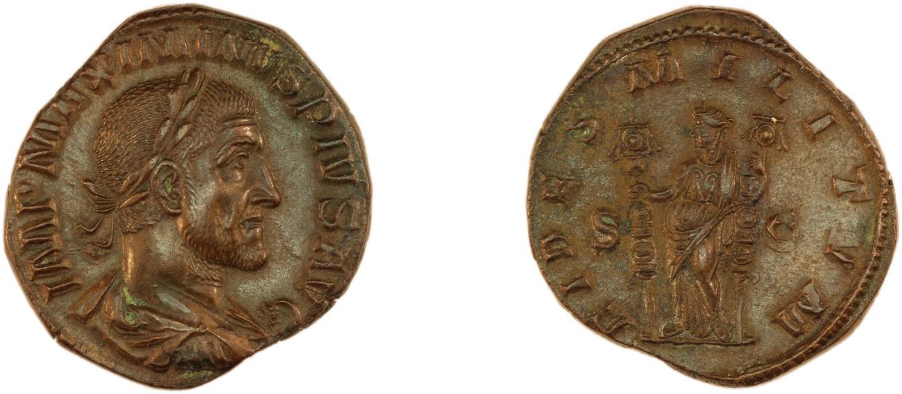 аверс RIC IV Maximinus Thrax 43