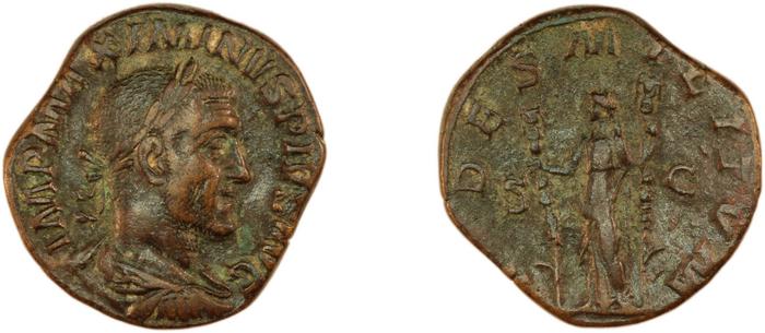RIC IV Maximinus Thrax 43, реверс, bm