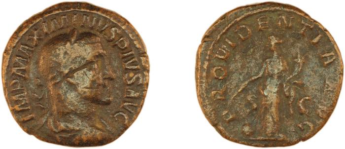 RIC IV Maximinus Thrax 61, реверс, bm