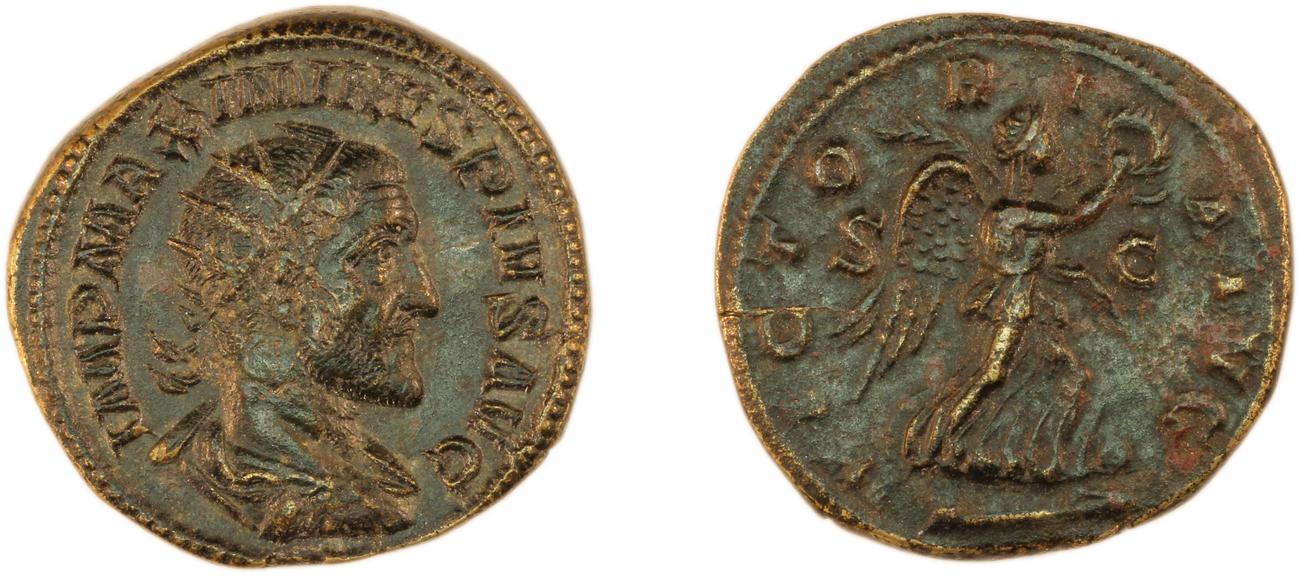 аверс RIC IV Maximinus Thrax 68