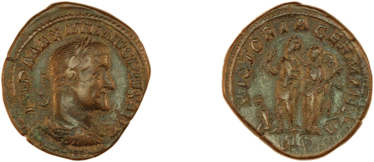 RIC IV Maximinus Thrax 70, аверс, bm