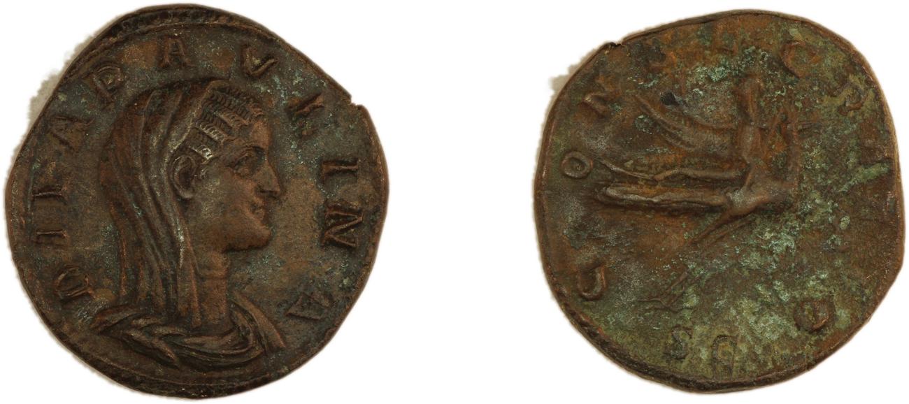 аверс RIC IV Caecilia Paulina 3