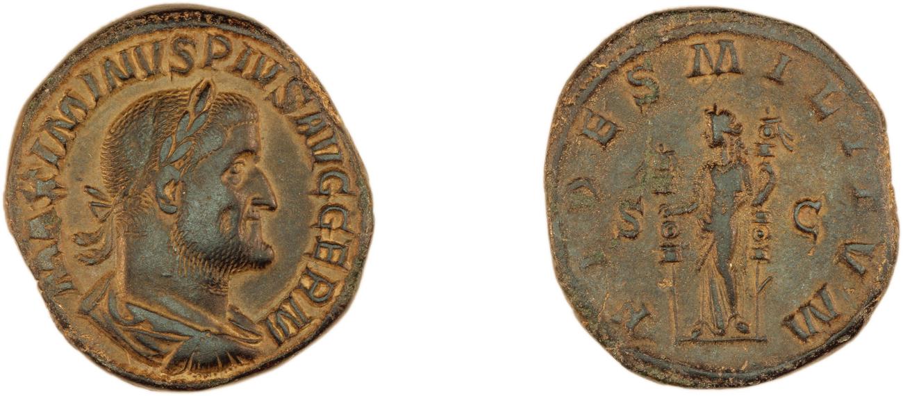 RIC IV Maximinus Thrax 78, аверс, bm