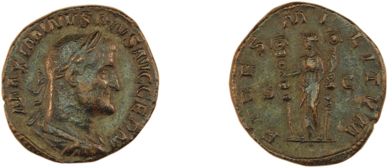 RIC IV Maximinus Thrax 78, аверс, bm