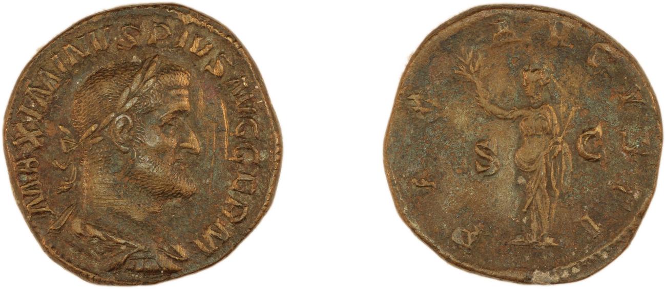 аверс RIC IV Maximinus Thrax 81
