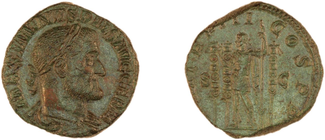 аверс RIC IV Maximinus Thrax 37