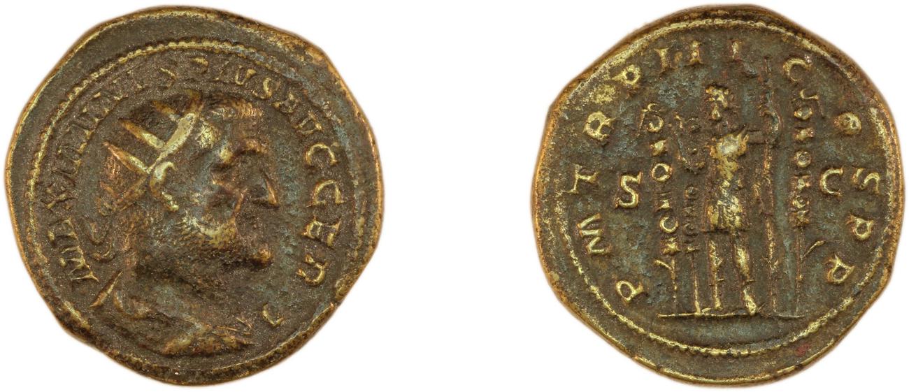 RIC IV Maximinus Thrax 38, аверс, bm