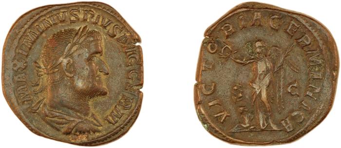 RIC IV Maximinus Thrax 90, реверс, bm