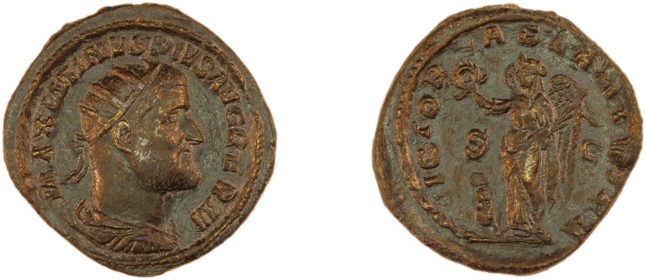 аверс RIC IV Maximinus Thrax 91