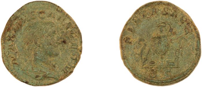 RIC IV Maximus 11, реверс, bm