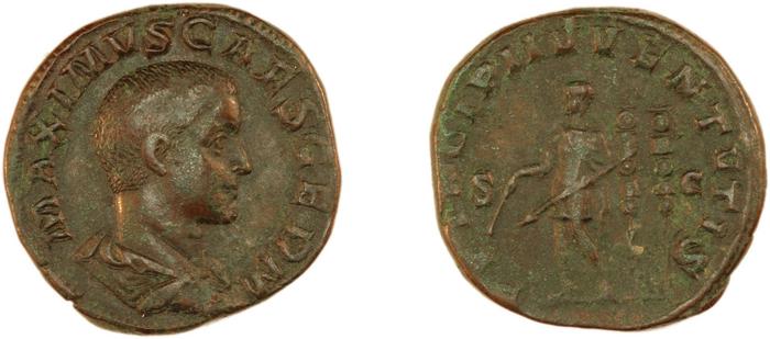 RIC IV Maximus 13, реверс, bm