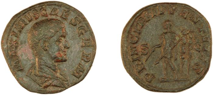 RIC IV Maximus 13, реверс, bm