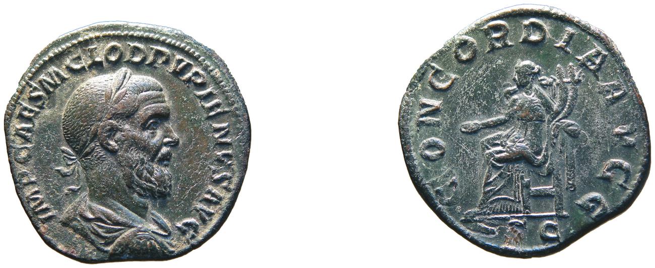 аверс RIC IV Pupienus 20