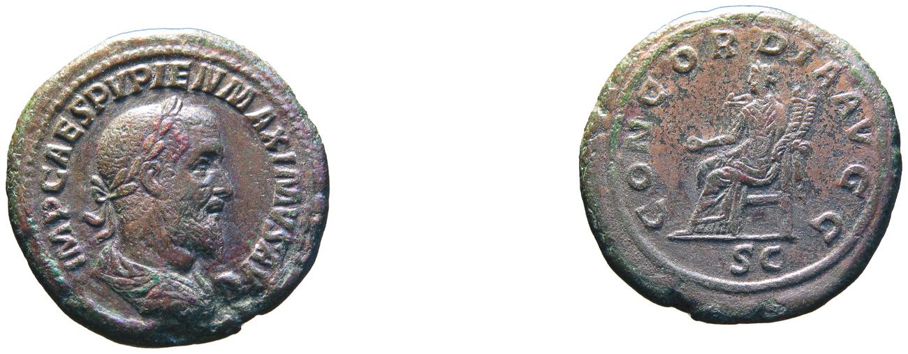 RIC IV Pupienus 21, аверс, bm