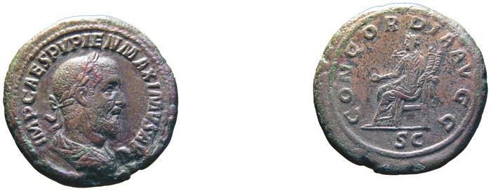 RIC IV Pupienus 21, реверс, bm