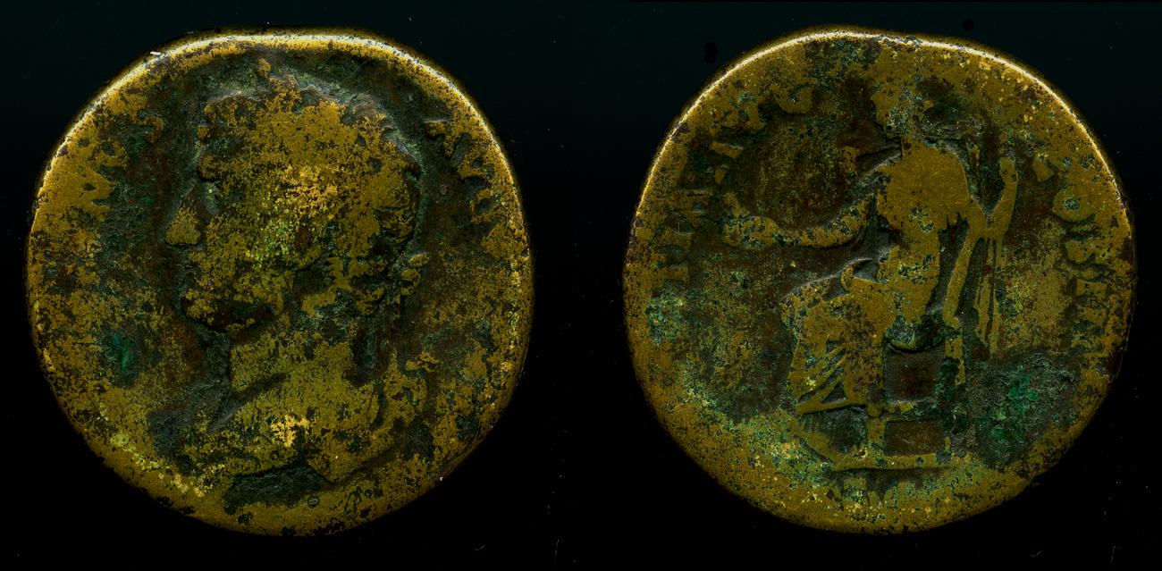 аверс RIC II, Part 3 (second edition) Hadrian 1221