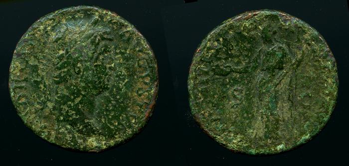 RIC II, Part 3 (second edition) Hadrian 1263, реверс, Британский музей