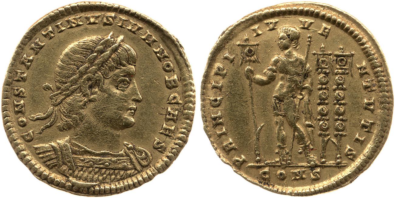 аверс RIC VII Constantinople 109