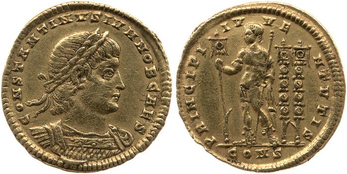 реверс RIC VII Constantinople 109