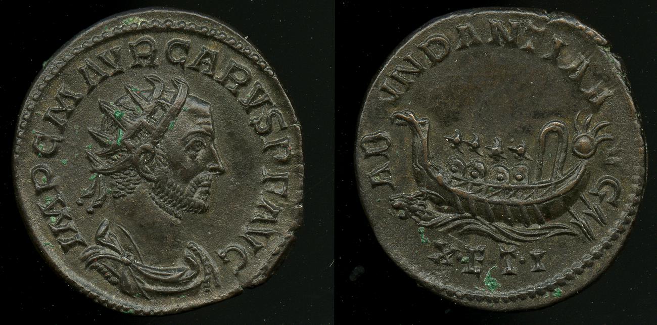 аверс RIC V Carus 5