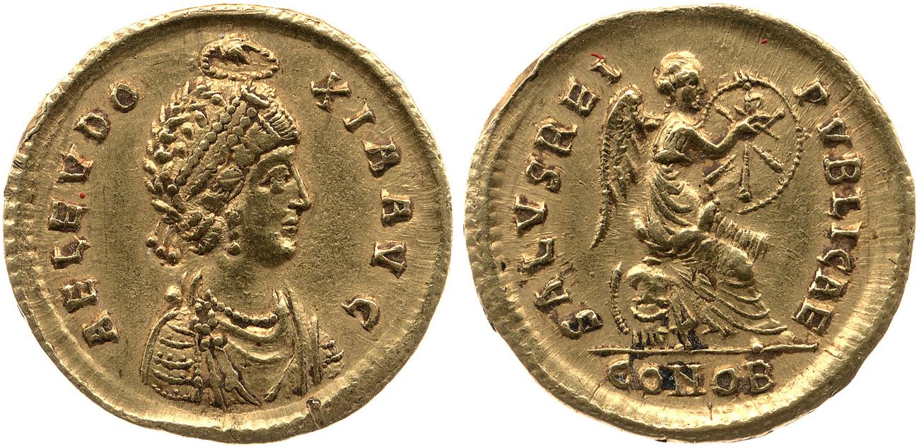 аверс RIC X Arcadius 28