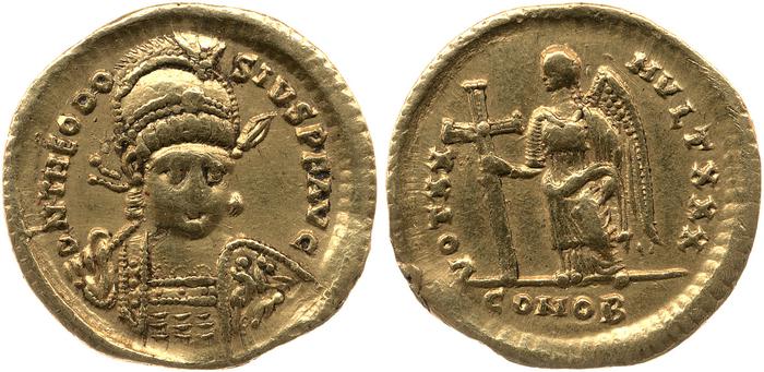 реверс RIC X Theodosius II (East) 219