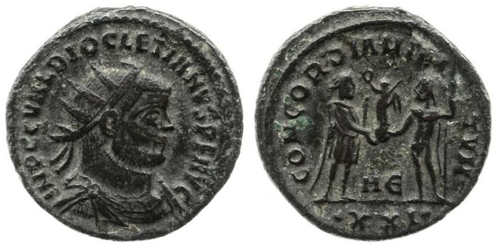 реверс RIC V Diocletian 284