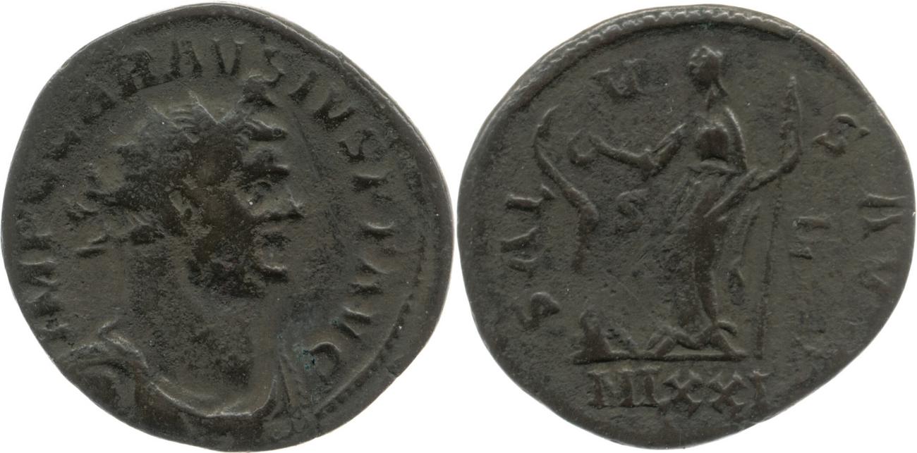 RIC V Carausius 155, аверс, bm