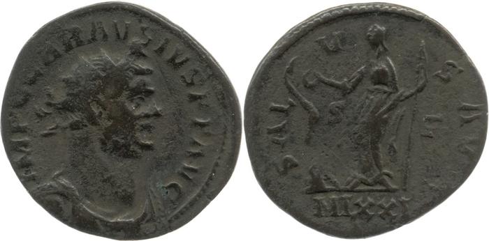RIC V Carausius 155, реверс, bm