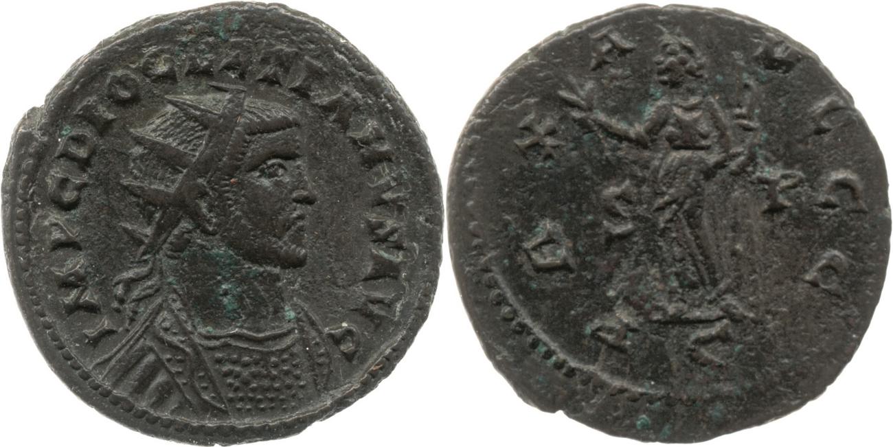 аверс RIC V Carausius issuing for Diocletian/Maximian 20