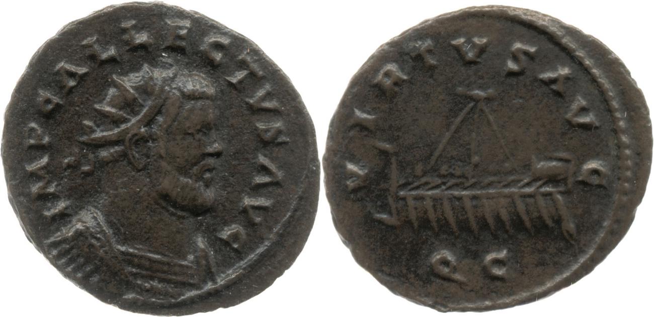 RIC V Allectus 129, аверс, bm