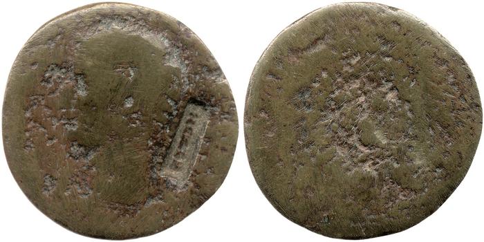 RIC I (second edition) Tiberius 38, реверс, bm