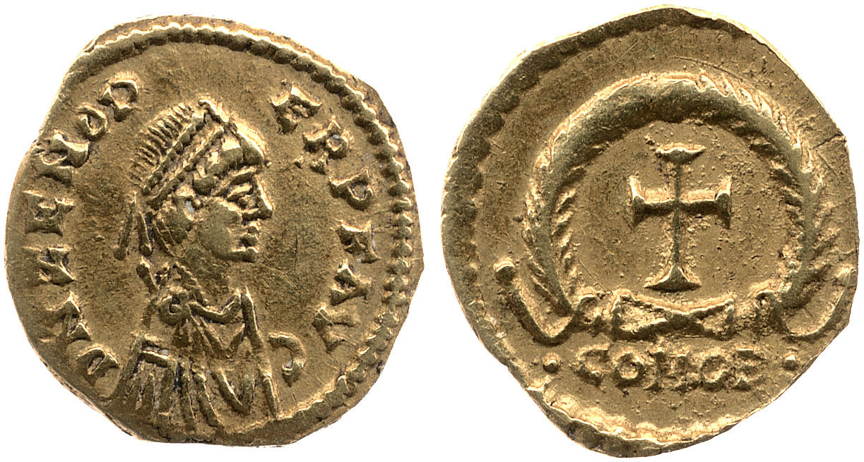 obverse RIC X Zeno (West) 3662