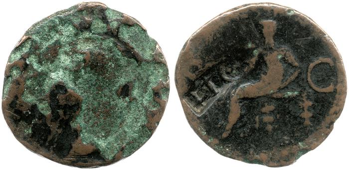 реверс RIC I (second edition) Gaius/Caligula 38