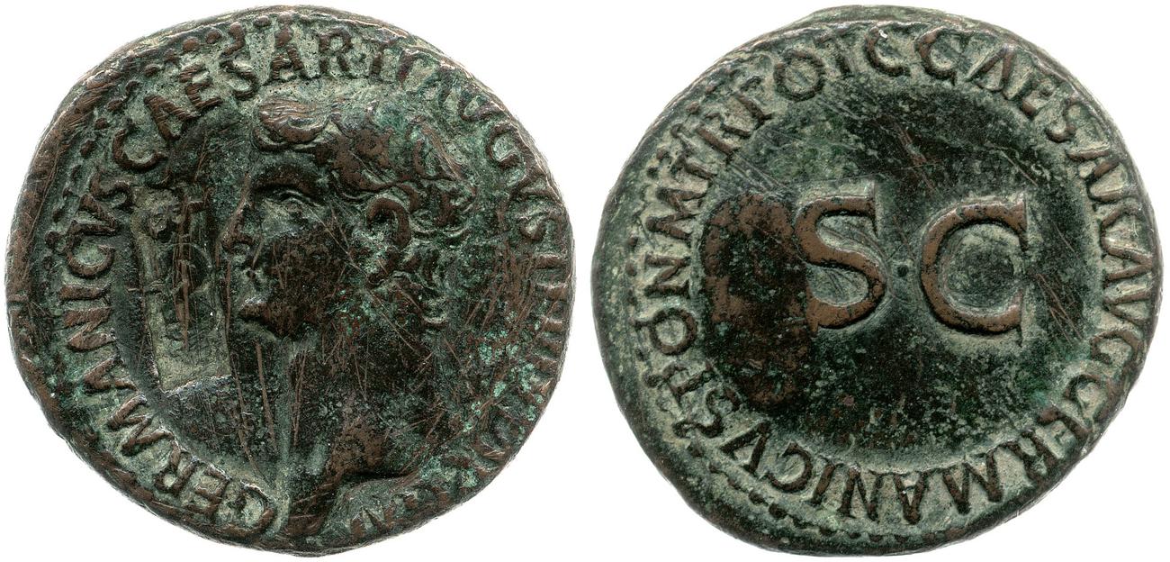 аверс RIC I (second edition) Gaius/Caligula 35