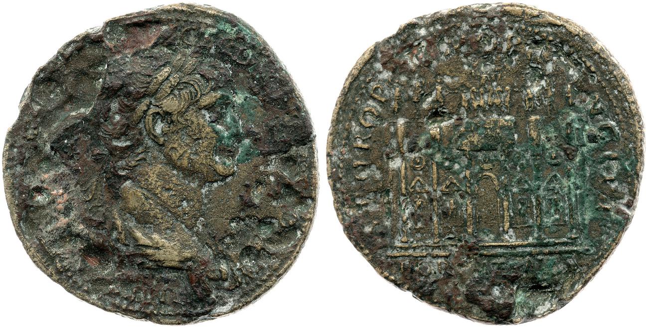 RIC II Trajan 630, аверс, bm